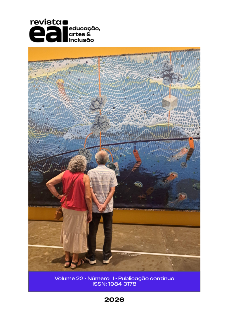 					Visualizar v. 22 n. 1 (2026): Revista Educação Arte e Inclusão- Publicação Contínua
				