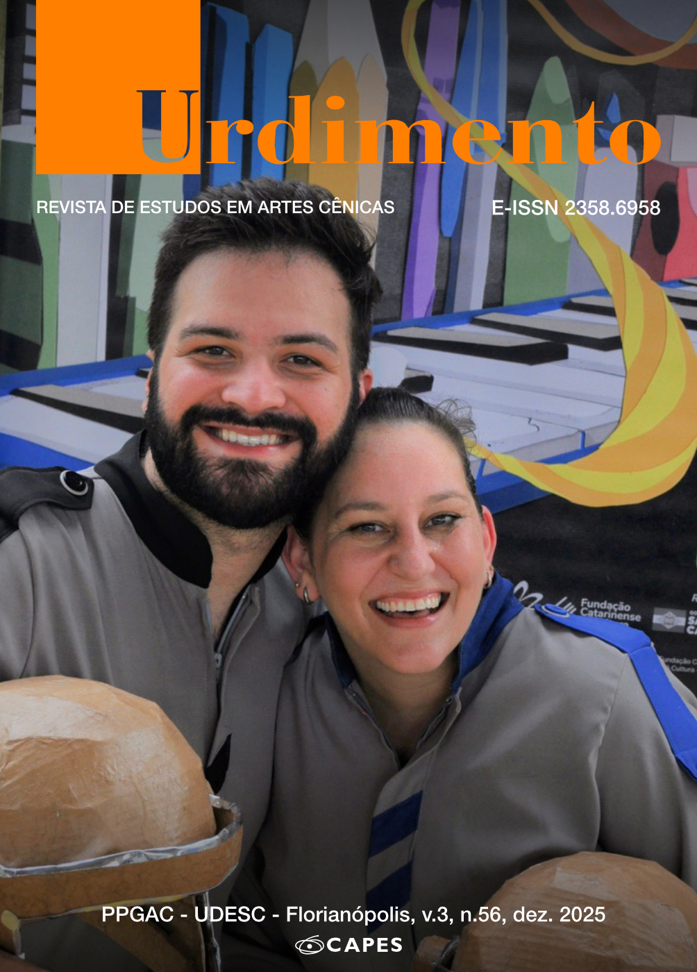 					Visualizar v. 3 n. 56 (2025): As artes vivas e o Antropoceno/Capitaloceno | Currículo, Decolonialidade e Formação Docente nas Artes Cênicas
				