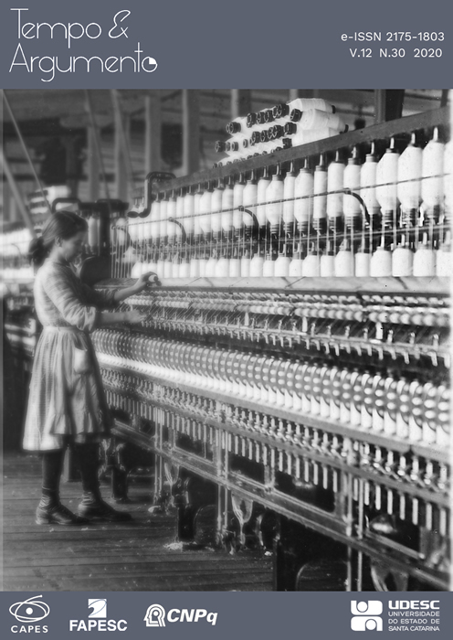 					Visualizar v. 12 n. 30 (2020): Estudos recentes sobre os mundos do trabalho têxtil no Brasil
				